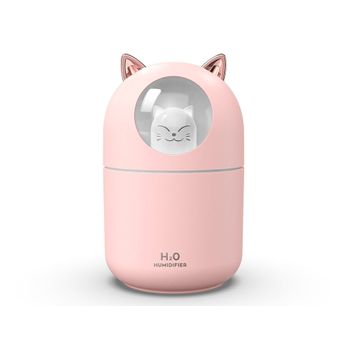 Humidificador Luz De Noche Para Niños Modelo H2o Cat