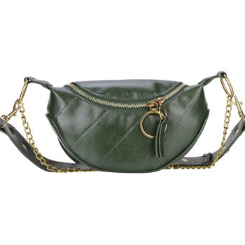 Bolso Banana Con Cadena Modelo Zinnia