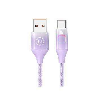 Cable De Carga Usb-a A Type-c De 1,2 M Display Xm De 66 W Con Retroiluminación Led