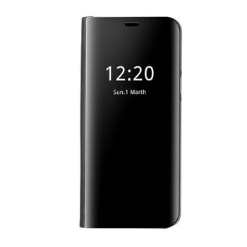 Funda Flip Clear View Para Samsung Galaxy S6 Edge - Negro