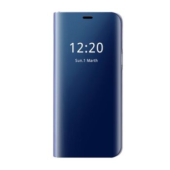 Funda Flip Clear View Para Samsung Galaxy A6 2018 - Azul