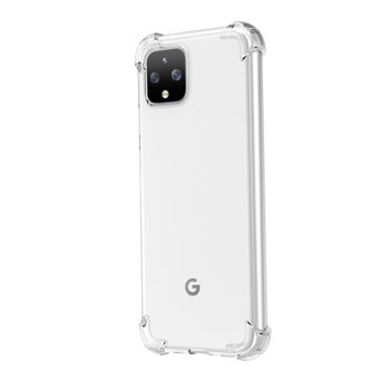 Funda Protectora En Tpu Con Airbag Para Google Pixel 4 Xl - Transparente