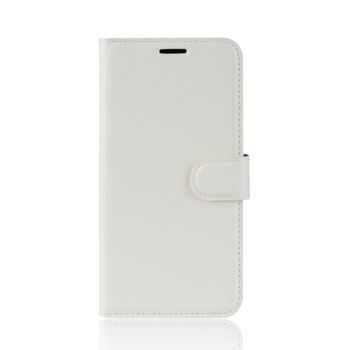 Funda Protectora Flip Billetera Para Xiaomi Mi Mix 3 - Blanco