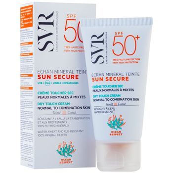 Svr Sun Secure Protector Solar Con Color Piel Normas A Mixta Spf 50+ 50ml