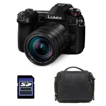 Panasonic Dmc-g9 Black Kit 12-60mm F2.8-4.0 Asph O.i.s + Camera Bag + 16gb Sd Card