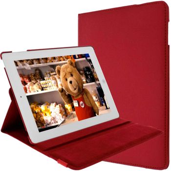 Funda Roja Para Ipad 1, 2, 3 Y 4 – Función Soporte