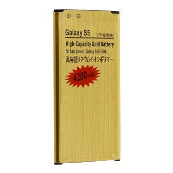 Batería De 4350 Mah Para Samsung Galaxy S5, S5 Active Y S5 New - Oro