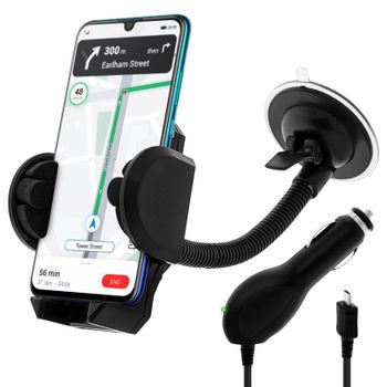 Kit Manos Libres Coche Kx1 Bluetooth 4.0 Enganche Pestaña - Negro