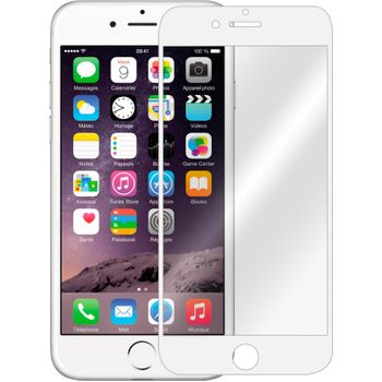 Protector Cristal Templado Para Iphone 6 , Iphone 6s Antigrietas – Blanco