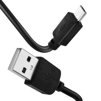 Cable USB Tipo C 2m 3.8A 100BA Blanco de Carga y Datos Cargador