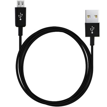 Cable Usb A Micro-usb (carga Y Transferencia De Datos) 3 Metros Negro