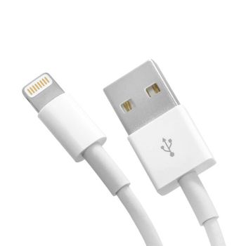 Cable Usb A Apple Iphone Original Apple Blanco