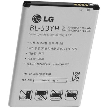 Batería Original Lg Para Lg G3 – Lg Bl-53yh- 3000 Mah
