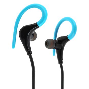 Auriculares Sport Bluetooth Botones Multifunción + Micro – Azules