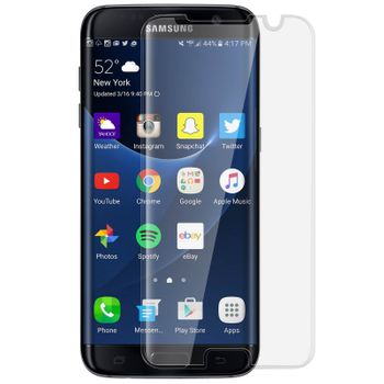 Protector De Pantalla Galaxy S7 Edge Cristal Templado Curvo – Transparente