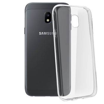 Carcasa Protectora Samsung Galaxy J3 2017 De Silicona Ultrafina Transparente