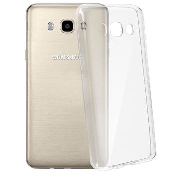 Carcasa Protectora Samsung Galaxy J5 2016 De Silicona Ultrafina Transparente