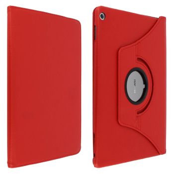 Funda Libro Huawei Mediapad M3 Lite 10 Giratoria 360º Función Soporte - Roja