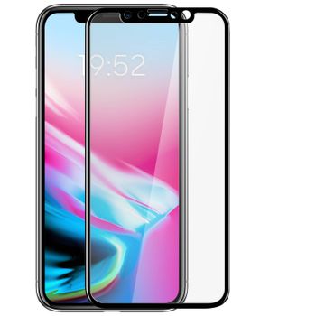 Protector De Pantalla Iphone X Cristal Templado Dureza 9h – Borde Negro