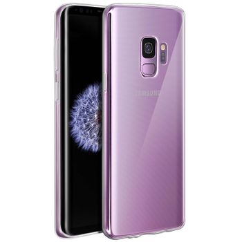 Carcasa Protectora Samsung Galaxy S9 De Silicona Ultrafina Transparente