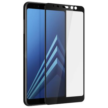 Protector De Pantalla De Cristal Templado Para Galaxy A8 Antigrietas – Negro