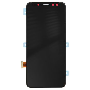 Pantalla Lcd Samsung Galaxy A8 + Pantalla De Vidrio Kit Original Samsung – Negro