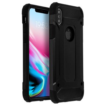 Carcasa Antigolpes Iphone X – Anticaídas (1,80m) – Negra