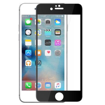 Protector Pantalla Iphone 6 , Iphone 6s Cristal Templado Dureza 9h – Borde Negro