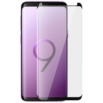 Protector De Pantalla Galaxy S9 Plus Cristal Templado Dureza 9h – Borde Negro