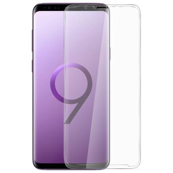 Protector De Pantalla Galaxy S9 Plus 5d Full Cover Bordes Curvos Y Transparentes