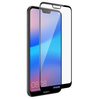 Protector De Pantalla Huawei P20 Lite Cristal Templado Dureza 9h – Borde Negro