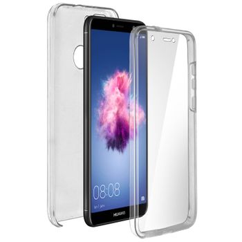 Carcasa Huawei P Smart 360ª Silicona + Trasera Policarbonato – Transparente