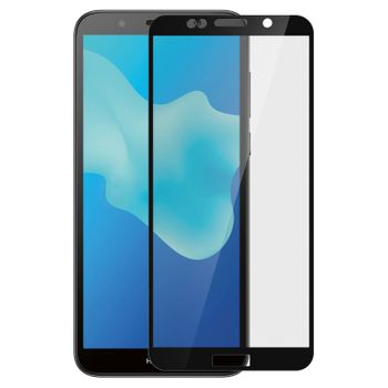 Protector De Pantalla Huawei Y5 2018 , Honor 7s Templado Dureza 9h – Borde Negro