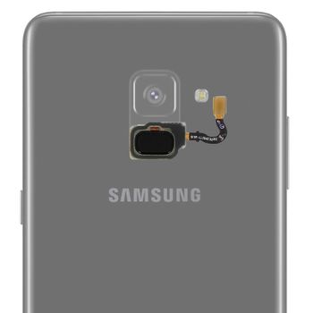 Botón Home De Inicio Samsung Galaxy A8 Con Conexión Negro