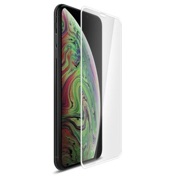 Protector De Pantalla Iphone Xs Max De Cristal Templado 9h Contornos Blancos