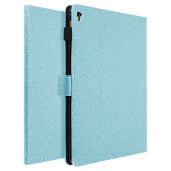 Funda Ipad Pro 9.7/ipad Air 2 Cartera F. Soporte - Purpurinas Azules