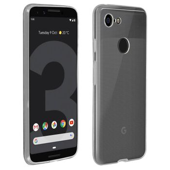 Carcasa Trasera + Cristal Templado Google Pixel 3 – Transparentes