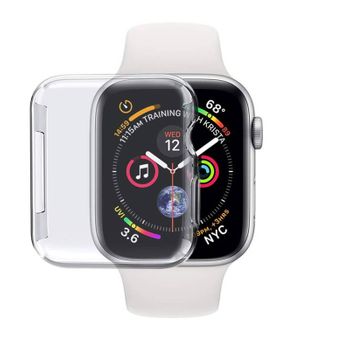 Carcasa Protectora Apple Watch 40 Mm Silicona – Transparente