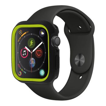 Carcasa Apple Watch 38/40 Mm Bumper Protector Silicona Flexible - Verde