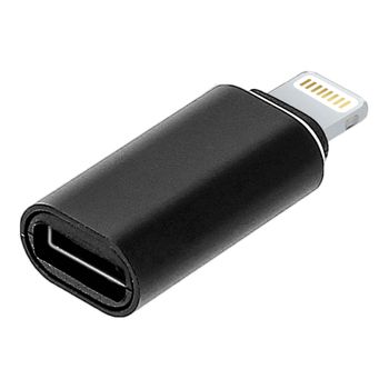 Adaptador Iphone A Usb-c Carga Y Sincronización - Negro