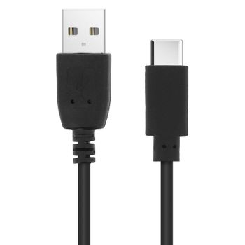 Cable Usb A Usb De Tipo C Carga Y Sincronización Quick Charge 2.0 1,2 M Negro