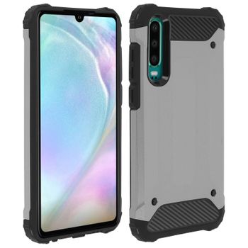 Carcasa Protectora Huawei P30 – Anticaídas (1,80m) – Plata