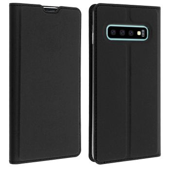 Funda Samsung Galaxy S10 Plus Cartera Magnético F. Soporte Dux Ducis – Negra