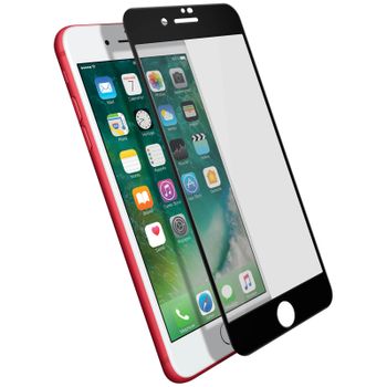 muvit protector pantalla compatible con Apple iPhone 8 Plus/7 Plus vidrio  templado plano