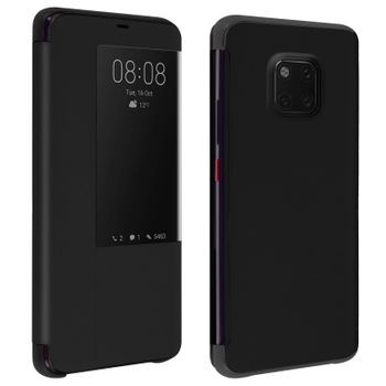 Funda Huawei Mate 20 Pro View Con Ventana Inteligente - Negra