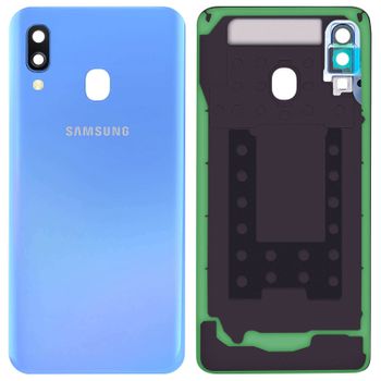 Tapa Trasera Compatible Samsung Galaxy A40 - Azul