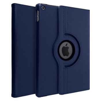 Funda Libro Ipad 9 2021, Ipad 8 2020 Y Ipad 7 2019 360º F. Soporte Azul