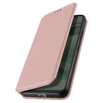 Funda Para Iphone 11 Pro Max. Soolapa Tarjetero Soporte Vídeo Rosa Dorado