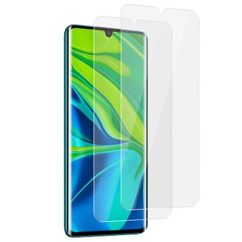 2x Protectores De Pantalla De Cristal Templado Flexible Xiaomi Mi Note 10