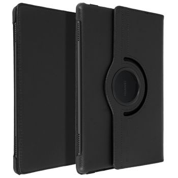 Funda Libro Huawei Mediapad T5 10'' Gira 360º F. Soporte – Negro